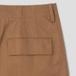 Theory Women Feather Chino Relaxed Casual Shorts - Bronze