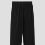 Theory Women Satin Crepe Relaxed Pullon Pants - Black