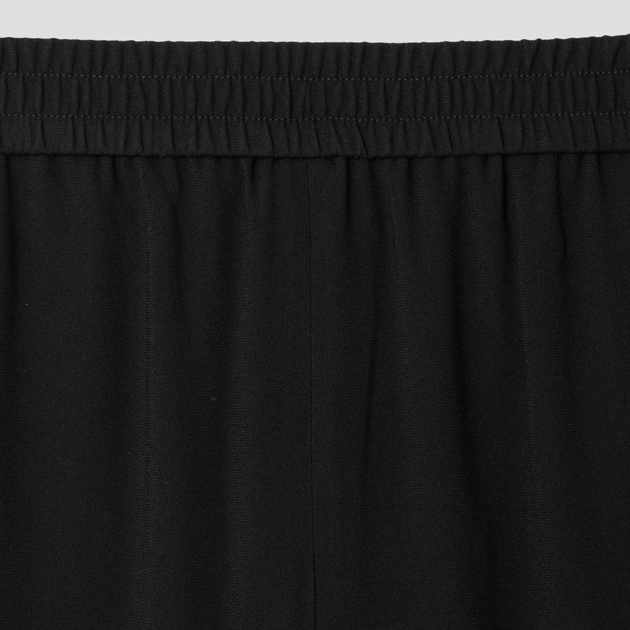 Theory Women Satin Crepe Relaxed Pullon Pants - Black