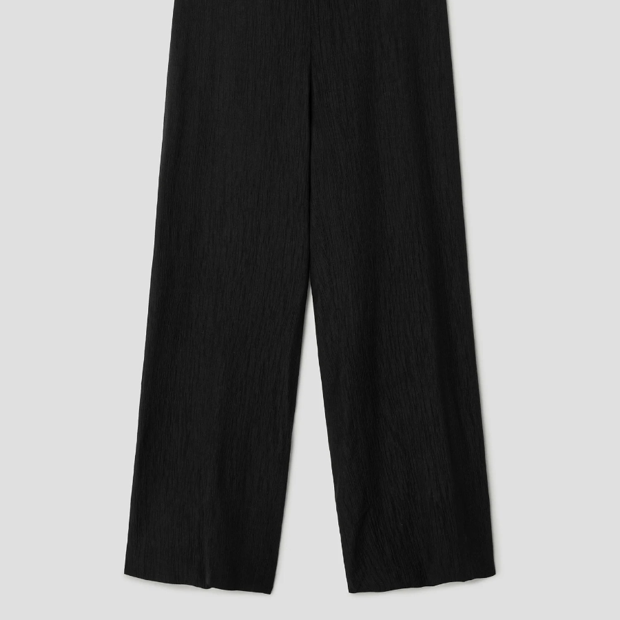 Theory Women Willow Crepe Easy Pull On Pants - Black