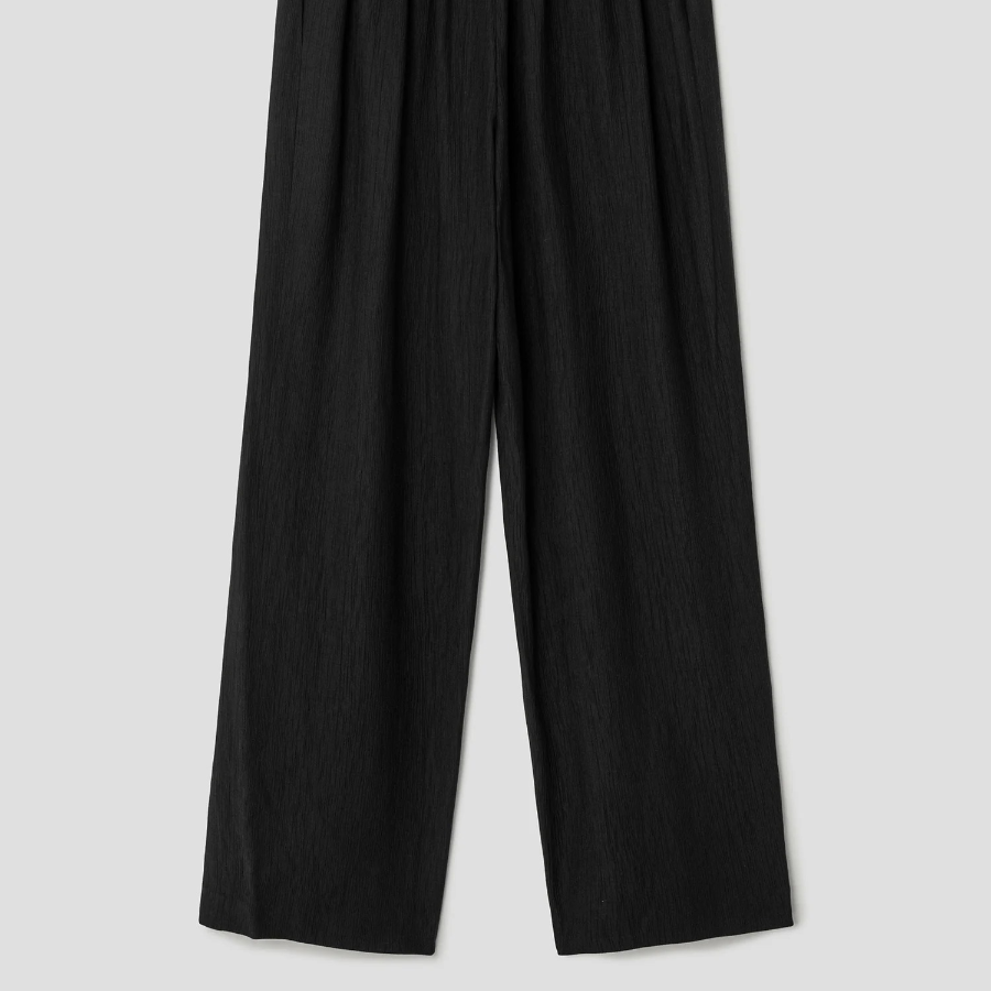 Theory Women Willow Crepe Easy Pull On Pants - Black