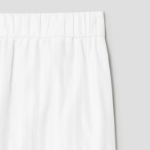 Theory Women Linear Cotton Boxer Shorts - White