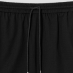 Theory Women Lightweight Wool Drawcord Shorts - Black