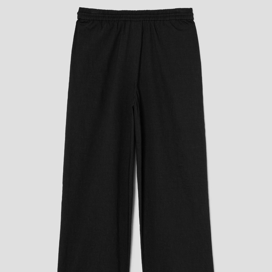 Theory Women Good Crunch Drawcord Pull On Pants - Black
