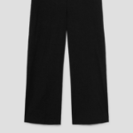 Theory Women Good Crunch Relax Straight Pants - Black