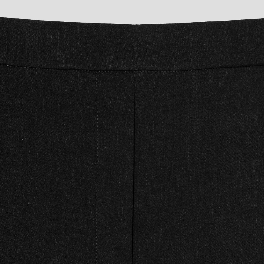 Theory Women Good Crunch Relax Straight Pants - Black
