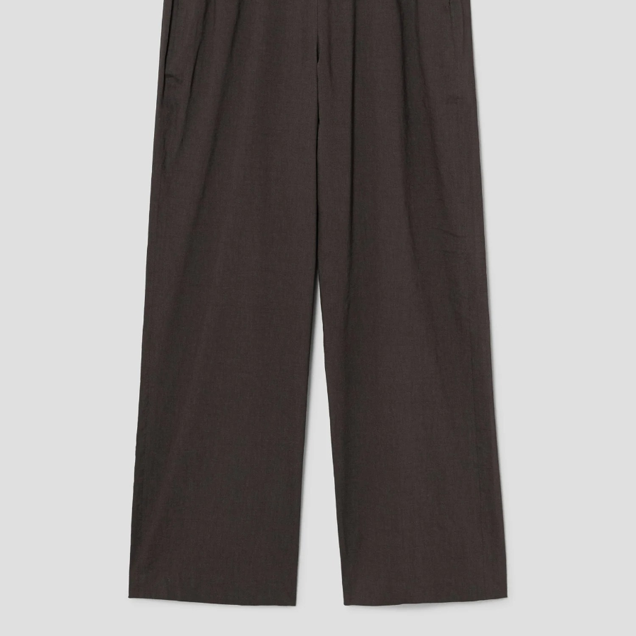 Theory Women Good Crunch Drawcord Pull On Pants - Coffee