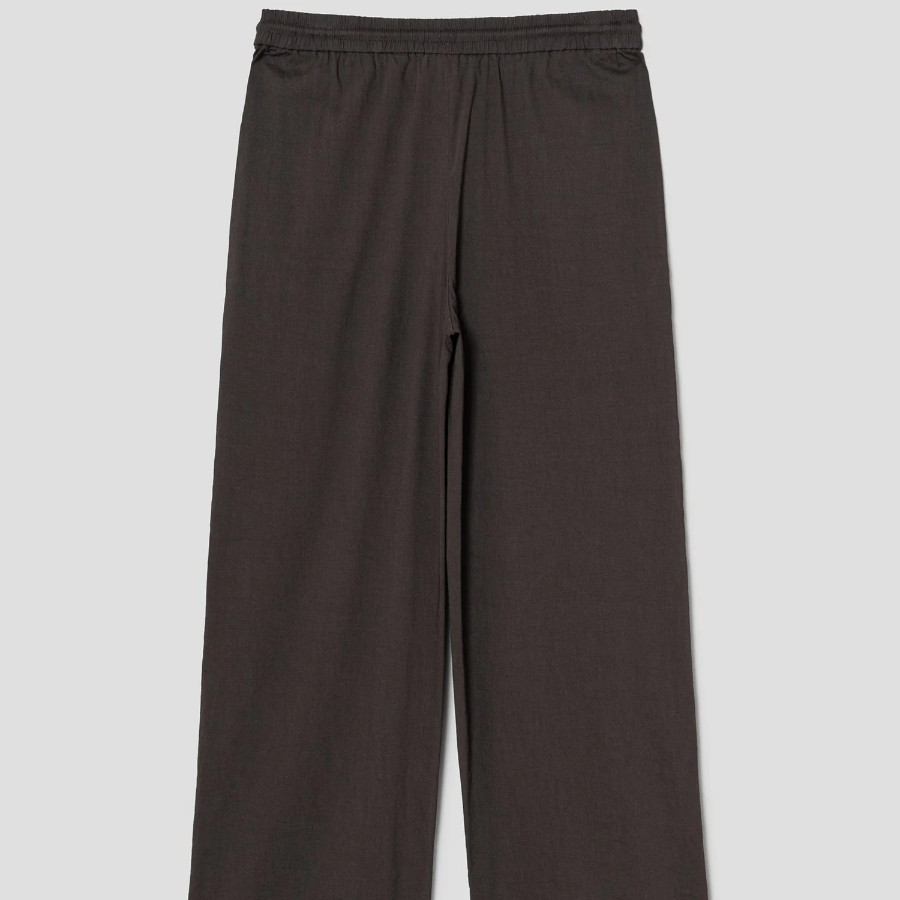 Theory Women Good Crunch Drawcord Pull On Pants - Coffee