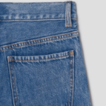 Theory Women Relaxed Denim High Waist Wide Jean — Ice Blue