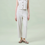 Theory Women Good Crunch Treeca Slim Pull On Pant - Straw