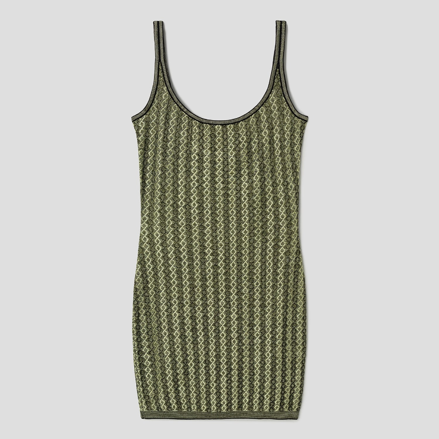 JACQUEMUS La Mini Robe Marino - Multi-Black