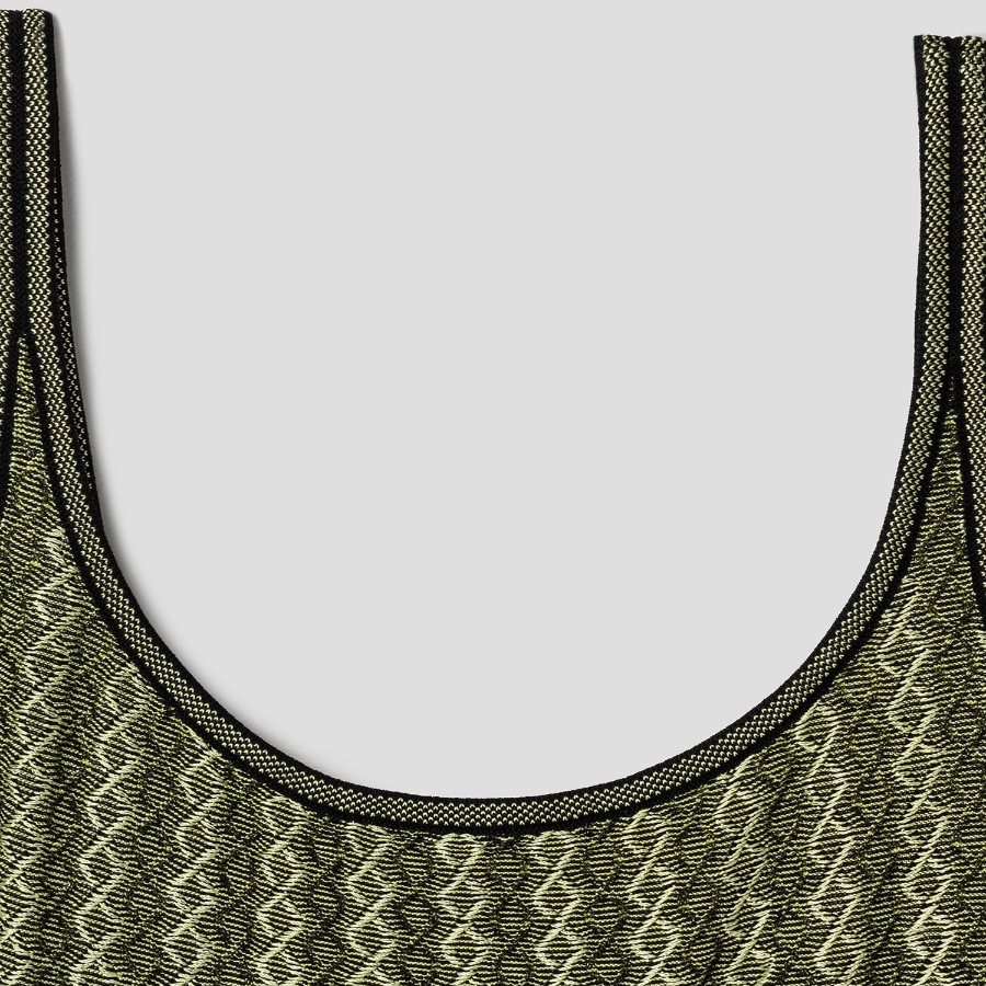 JACQUEMUS La Mini Robe Marino - Multi-Black