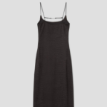 JACQUEMUS La Robe Notte - Croco Brown