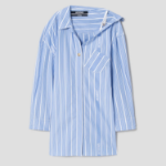 JACQUEMUS La Mini Robe Chemise - Jacquard Business Big Logo