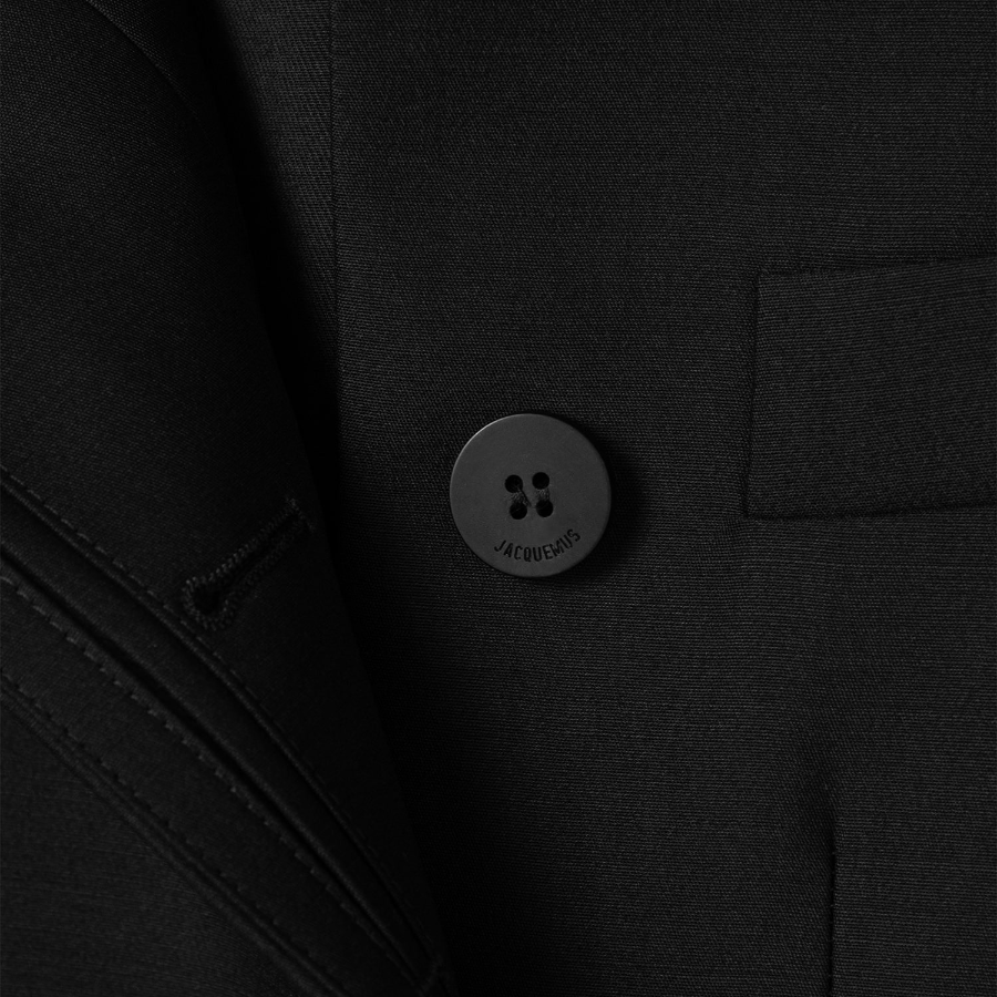 JACQUEMUS La Robe Spalla - Black