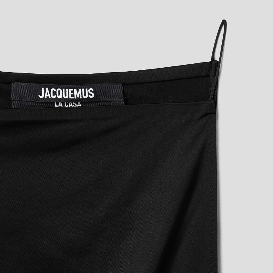 JACQUEMUS La Robe Spoglio - Black