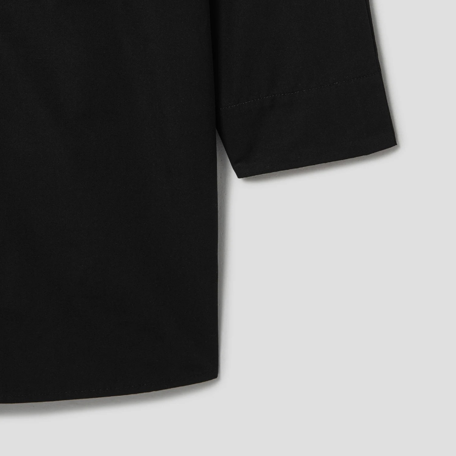 JACQUEMUS La Mini Robe Chemise - Black