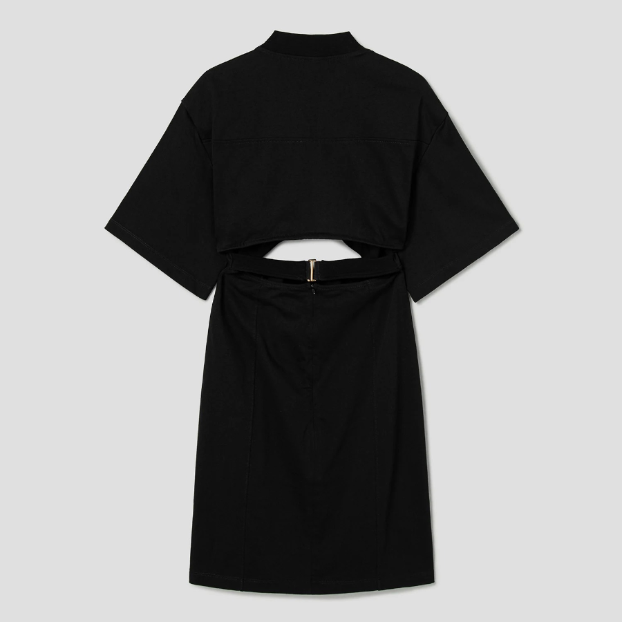 JACQUEMUS La Robe Tshirt Bahia - Black