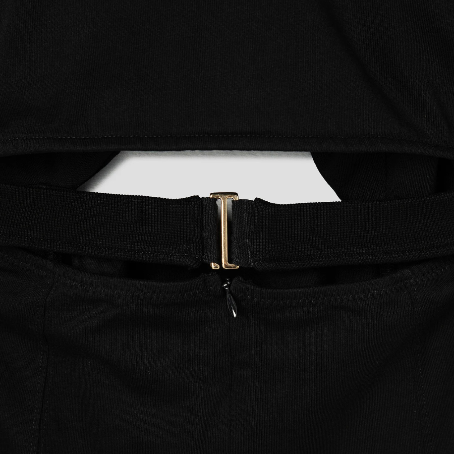 JACQUEMUS La Robe Tshirt Bahia - Black