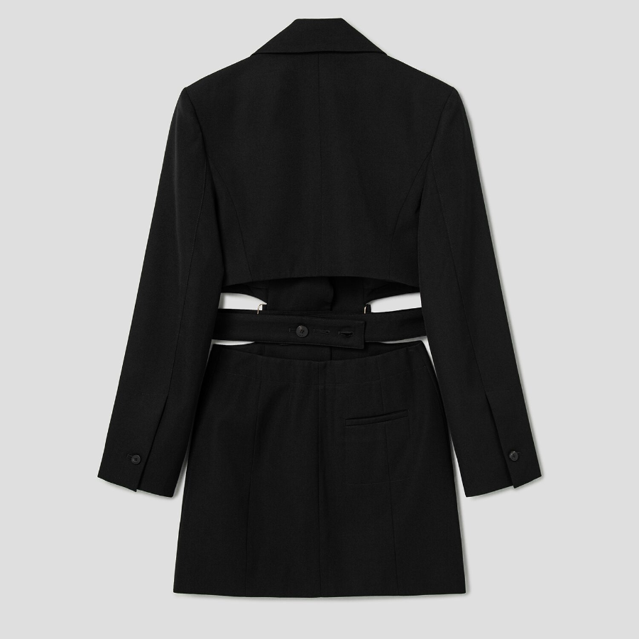 JACQUEMUS La Robe Bari - Black