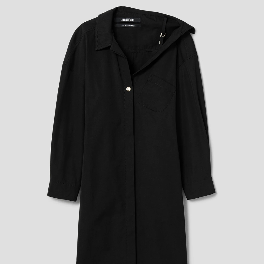 JACQUEMUS La Robe Chemise - Black