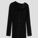 JACQUEMUS La Robe Maille Colin - Black