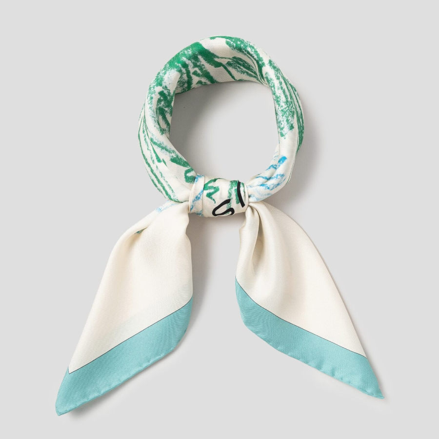 JACQUEMUS Le Bandana Palmier - Ivory