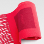 JACQUEMUS Le Charpe Rond Carre - Multi-Red