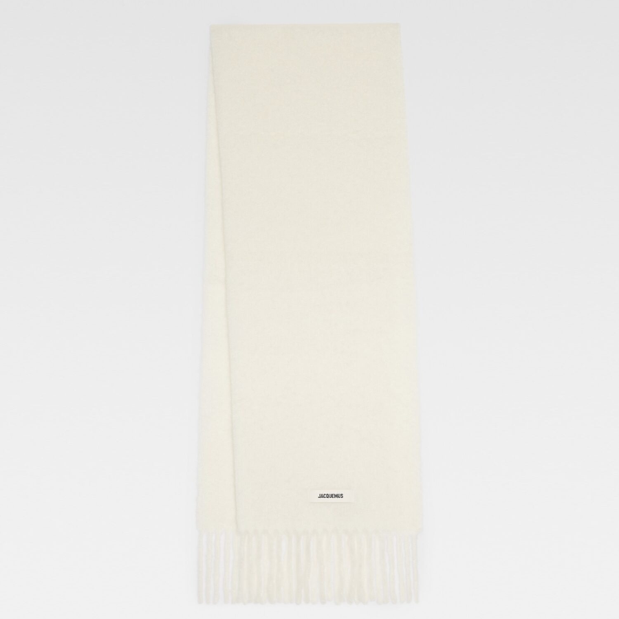 JACQUEMUS LEcharpe Carro - Off-White