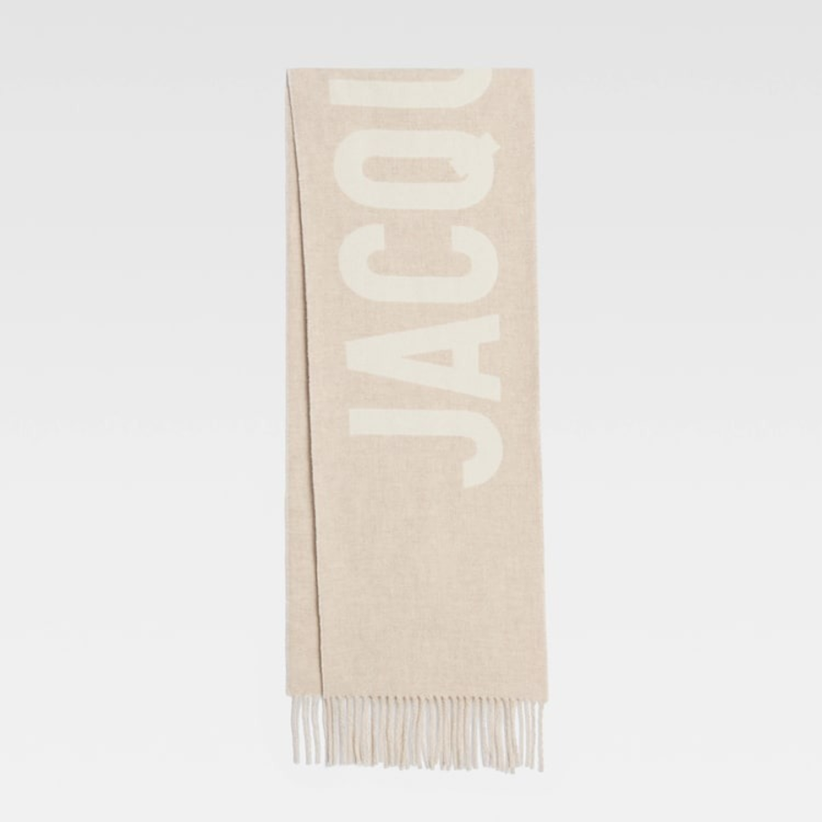 JACQUEMUS L’Echarpe Jacquemus - Multi-Beige
