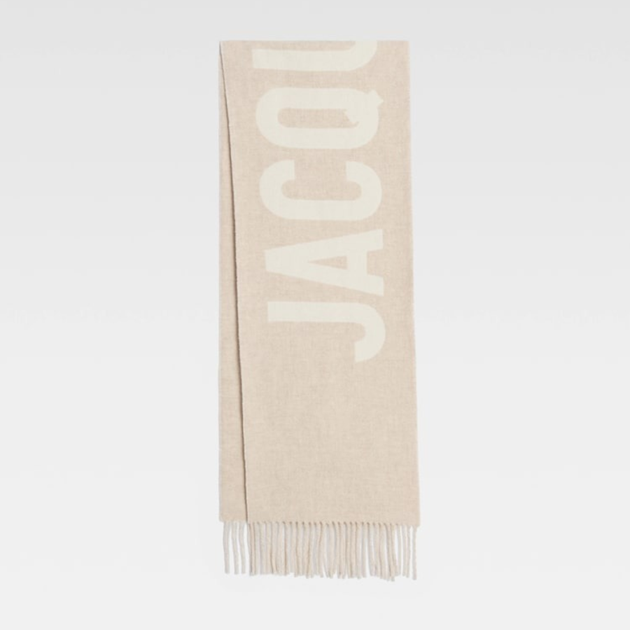 JACQUEMUS L’Echarpe Jacquemus - Multi-Beige