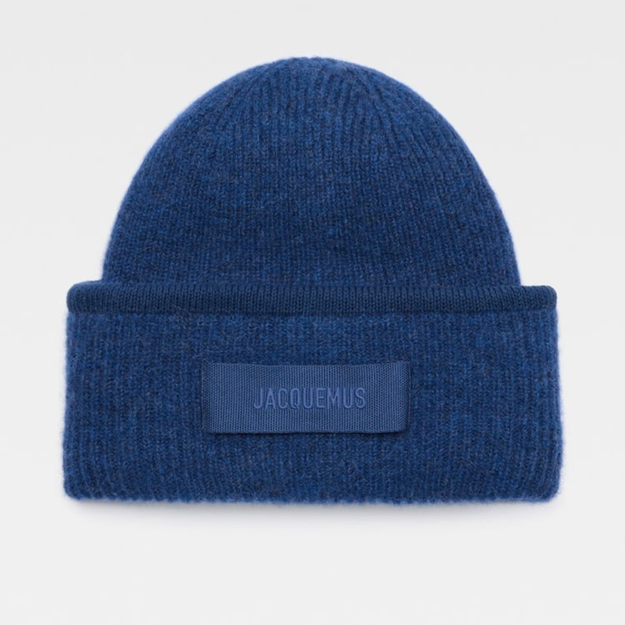 JACQUEMUS Le Bonnet Gros Grain - Navy