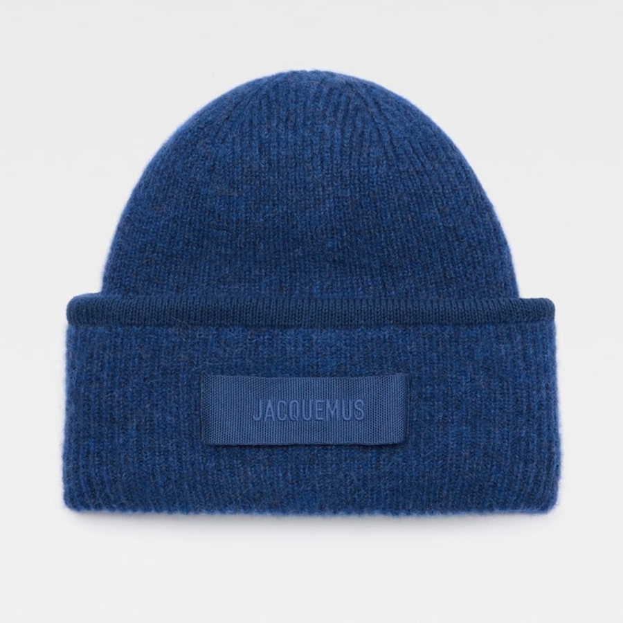 JACQUEMUS Le Bonnet Gros Grain - Navy