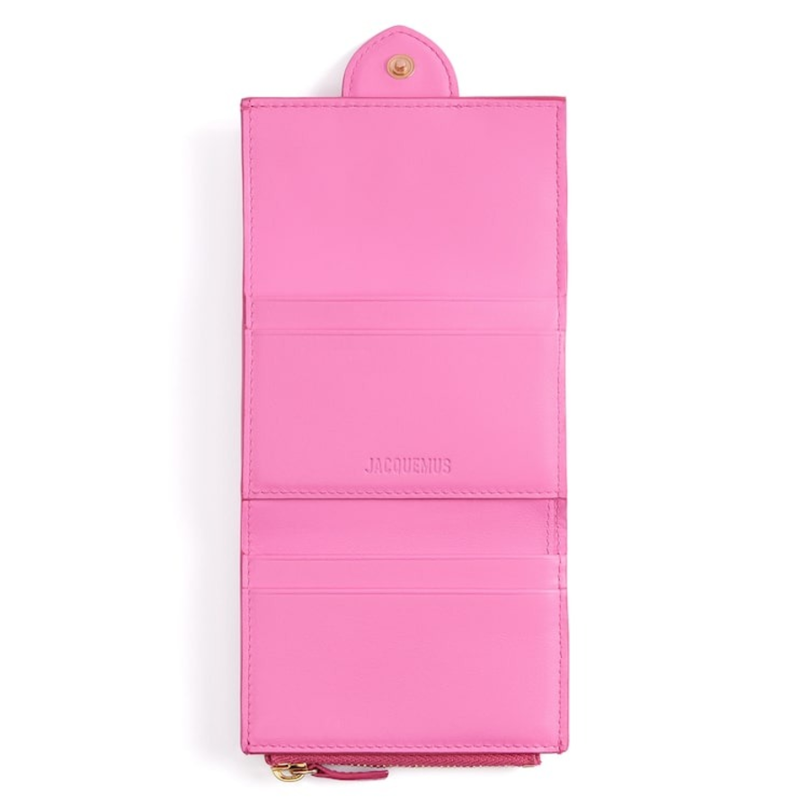 JACQUEMUS Le Compact Bambino - Neon Pink