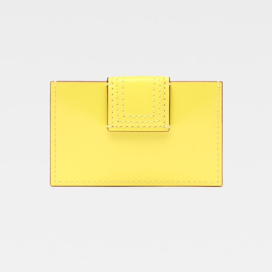 JACQUEMUS Le Porte-Cartes Bambino - Yellow