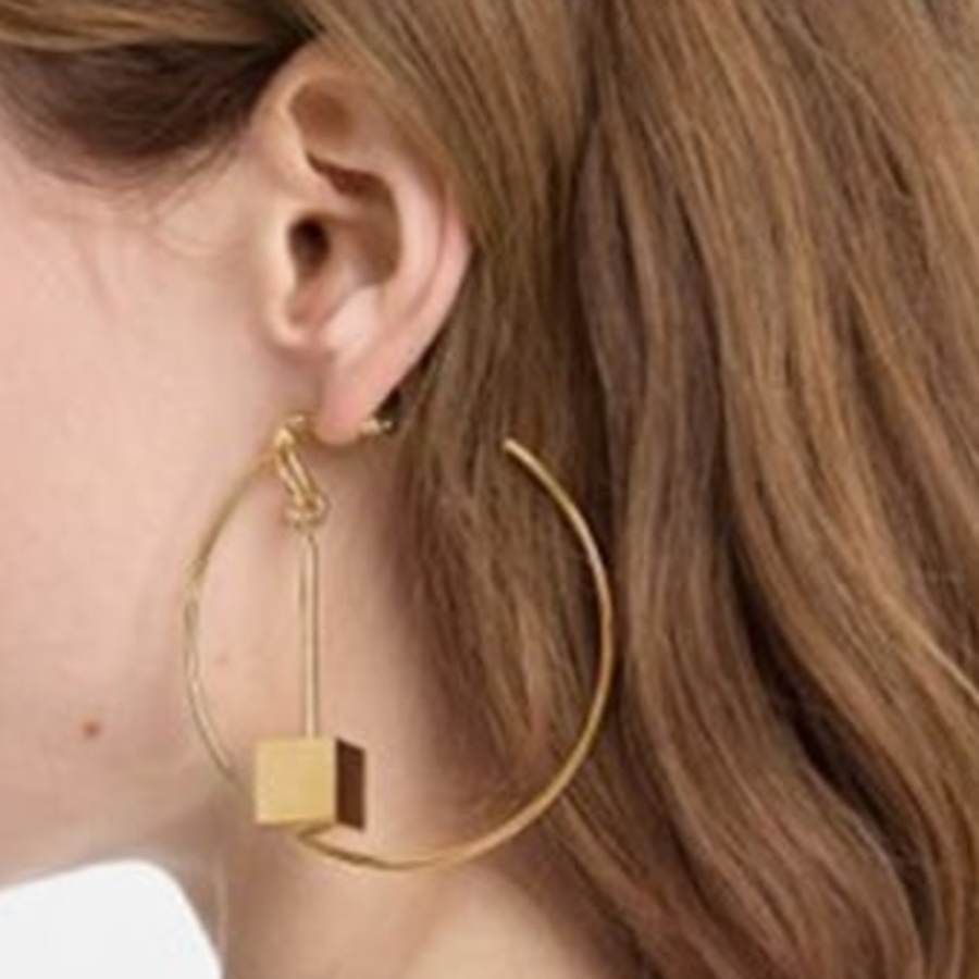 JACQUEMUS Les Creoles Nodo - Gold