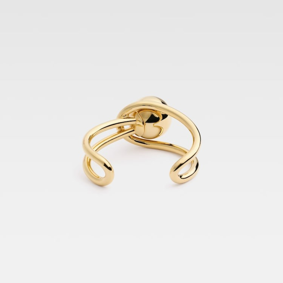 JACQUEMUS Le Bracelet Nodo Rond - Gold