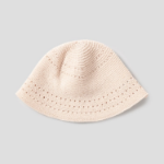 8 seconds Minimal Paper Bucket Hat — Ivory