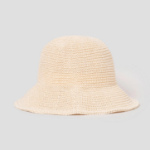 8 seconds Wide Brim Bonnet— Ivory