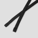 8 seconds Wide Brim Bucket Hat with Nylon Straps — Black