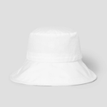 8 seconds Wide Brim Bucket Hat with Nylon Straps — Ivory