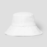 8 seconds Wide Brim Bucket Hat with Nylon Straps — Ivory