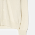 PLAY COMME DES GARÇONS (Unisex) White Heart Wappen Cardigan – White