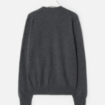 PLAY COMME DES GARÇONS (Unisex) Gold Heart Wappen Cardigan – Grey