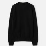 PLAY COMME DES GARÇONS (Unisex) Gold Heart Wappen Cardigan – Black