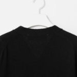 PLAY COMME DES GARÇONS (Unisex) Gold Heart Wappen Cardigan – Black