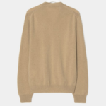 PLAY COMME DES GARÇONS (Unisex) Black Heart Wappen Cardigan – Beige