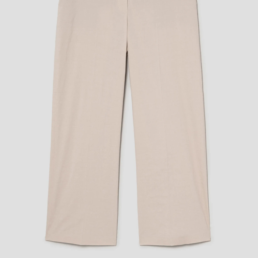 Theory Women Good Crunch Relax Straight Pants - Straw