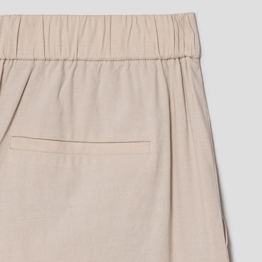 Theory Women Good Crunch Relax Straight Pants - Straw