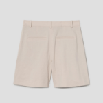 Theory Women Good Crunch Pleated Front Short - Straw